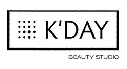 Свідоцтво торговельну марку № 308616 (заявка m201927570): beauty studio; k'day; kday