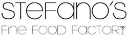Свідоцтво торговельну марку № 150581 (заявка m201013770): stefano's fine food factory; stefanos