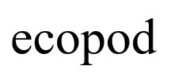 Свідоцтво торговельну марку № 304315 (заявка m201926812): ecopod