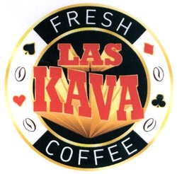 Свідоцтво торговельну марку № 276568 (заявка m201810617): las kava; fresh coffee