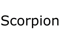 Заявка на торговельну марку № m202606729: scorpion