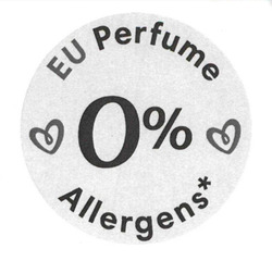 Свідоцтво торговельну марку № 328778 (заявка m202107940): eu perfume; allergens*; 0%