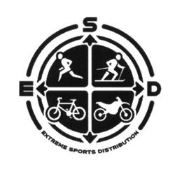 Заявка на торговельну марку № m201723387: extreme sports distribution; esd; е; д