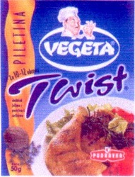 Свідоцтво торговельну марку № 34685 (заявка 2001063488): piletina; twist; vegeta