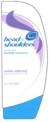 Свідоцтво торговельну марку № 100508 (заявка m200710314): head&shoulders; extra volume
