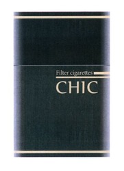 Свідоцтво торговельну марку № 255917 (заявка m201710599): filter cigarettes chic