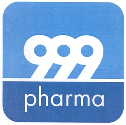 Свідоцтво торговельну марку № 122519 (заявка m200820220): 999 pharma