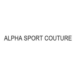 Свідоцтво торговельну марку № 273516 (заявка m201808715): alpha sport couture