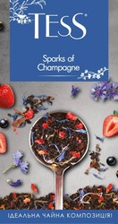 Заявка на торговельну марку № m202120805: tess; sparks to champagne; ідеальна чайна композиція!