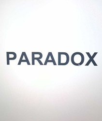 Заявка на торговельну марку № m202400077: paradox