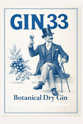 Заявка на торговельну марку № m202605526: botanical dry gin; gin 33; gin33