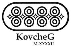 Свідоцтво торговельну марку № 259205 (заявка m201718074): kovcheg; kovche g; m-xxxxii; м; ххххіі