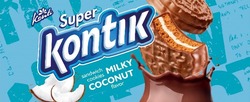 Заявка на торговельну марку № m202324980: sandwich cookies milky coconut flavor; super kontik
