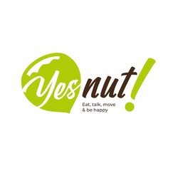 Свідоцтво торговельну марку № 324770 (заявка m202003900): yes nut; eat, talk, move&be happy