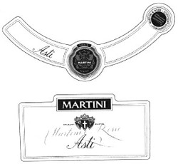 Свідоцтво торговельну марку № 35897 (заявка 2001117149): 1863; asti; martini rossy; mr; spumante