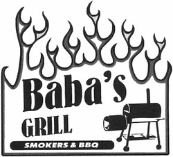 Свідоцтво торговельну марку № 199857 (заявка m201316218): babas; baba's grill; smokers & bbq