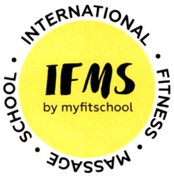 Свідоцтво торговельну марку № 297423 (заявка m201916482): ifms by myfitschool; international fitness massage school