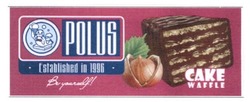 Свідоцтво торговельну марку № 271224 (заявка m201726258): polus; cake waffle; be youself; established in 1996