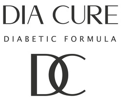 Заявка на торговельну марку № m202305811: дс; dia cure diabetic formula dc