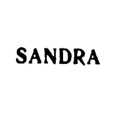 Свідоцтво торговельну марку № 3059 (заявка 125882/SU): sandra