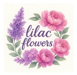 Заявка на торговельну марку № m202507640: lilac flowers