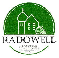 Свідоцтво торговельну марку № 298796 (заявка m201907564): radowell; comfortable for work&life 1496; work life
