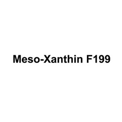 Свідоцтво торговельну марку № 189212 (заявка m201307815): meso-xanthin f199