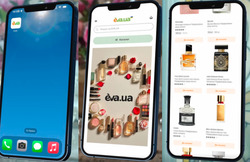 Заявка на торговельну марку № m202520939: пошук на eva.ua; каталог