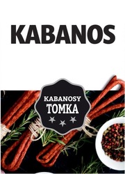 Заявка на торговельну марку № m202318431: kabanosy tomka