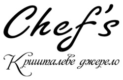 Заявка на торговельну марку № m202512789: кришталеве джерело; chefs; chef's