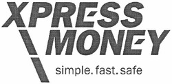 Свідоцтво торговельну марку № 170727 (заявка m201209850): xpress money; simple. fast. safe