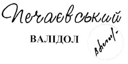 Свідоцтво торговельну марку № 46834 (заявка 20041010903): печаєвський; валідол