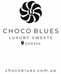 Заявка на торговельну марку № m202105600: choco blues; chocoblues.com.ua; odessa; luxury sweets