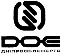 Свідоцтво торговельну марку № 102350 (заявка m200712775): doe; дніпрообленерго; дое