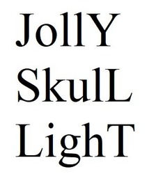 Заявка на торговельну марку № m202112911: jolly skull light