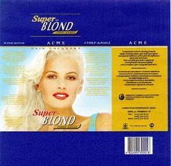 Свідоцтво торговельну марку № 31292 (заявка 99093448): acme; асме; супер-блонд; super-blond