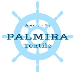 Свідоцтво торговельну марку № 318646 (заявка m202014782): palmira textile; since 1992