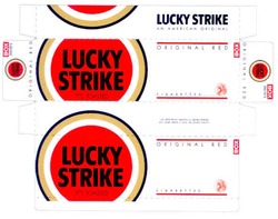 Свідоцтво торговельну марку № 64463 (заявка 20041111974): lucky strike; original red