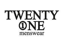Свідоцтво торговельну марку № 332215 (заявка m202104627): twenty one menswear; 1