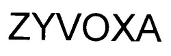 Заявка на торговельну марку № 99103756: zyvoxa