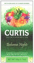 Свідоцтво торговельну марку № 99021 (заявка m200705924): with a balance of flower aromas; curtis; green flavoured tea; bahama nights
