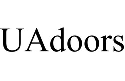 Заявка на торговельну марку № m202017281: uadoors; ua doors