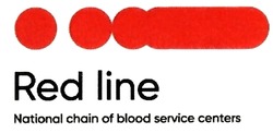Заявка на торговельну марку № m201911262: red line; national chain of blood service centers