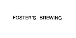 Свідоцтво торговельну марку № 5450 (заявка 124571/SU): foster's brewing; fosters