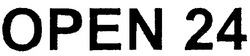 Свідоцтво торговельну марку № 99470 (заявка m200716059): open 24