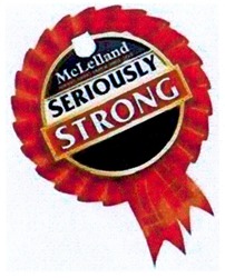 Свідоцтво торговельну марку № 120206 (заявка m200814734): mclelland; seriously; strong