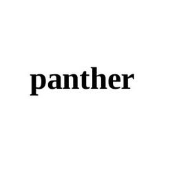 Свідоцтво торговельну марку № 252742 (заявка m201726462): panther