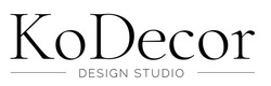 Свідоцтво торговельну марку № 338031 (заявка m202124388): kodecor; ko decor; design studio