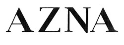 Свідоцтво торговельну марку № 315329 (заявка m202011801): azna