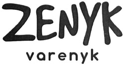Свідоцтво торговельну марку № 299900 (заявка m201916660): zenyk varenyk